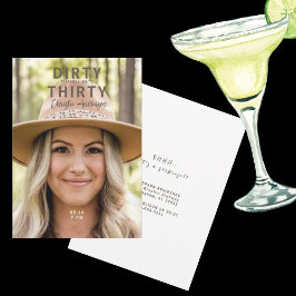 Photo Dirty trettio Födelsedagsfester Inbjudningar