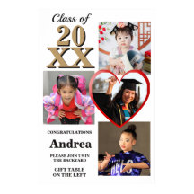 Photo Display Through The Years Graduation Party