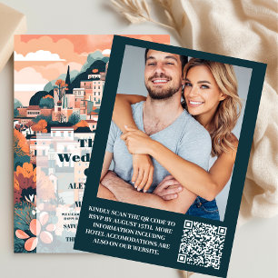 Photo Elegant Italien Capri Destination Wedding Inbjudningar