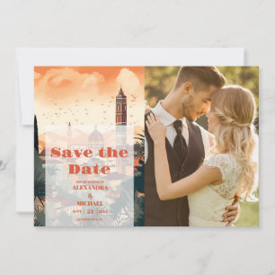 Photo Elegant Italien Florence Destination Wedding Spara Datumet
