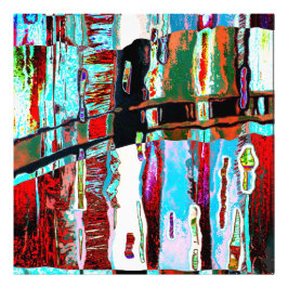 Photo Enlargement – Collapse Reflection Abstract Fototryck