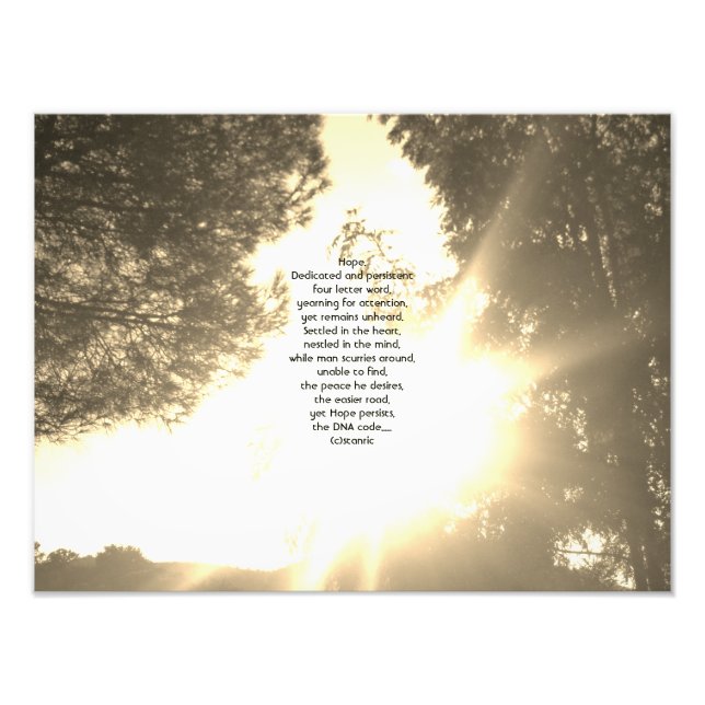 Photo Enlargement Fototryck (Framsidan)