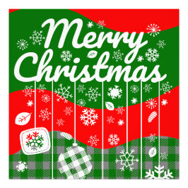 Photo Enlargement -Merry Christmas Fototryck