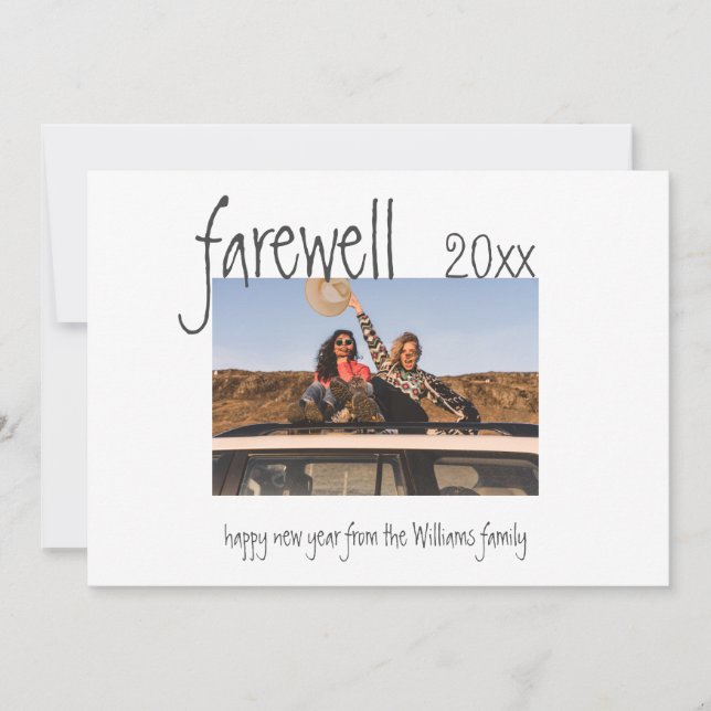 Photo Farewell Gott nytt år in Review (Framsida)