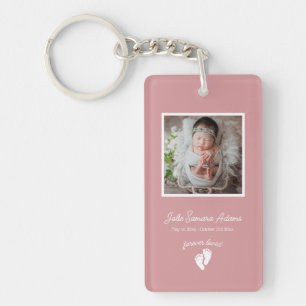 Photo Favor med infet Baby-minnesfotot