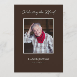 Photo Firande of Life Funeral Order of Service Program