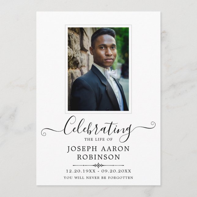 Photo Firande of Life Order of Service Program (Framsida)