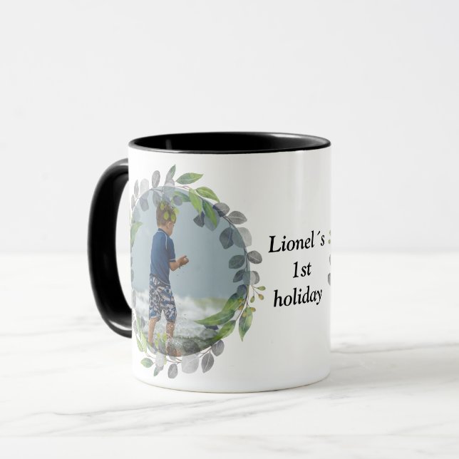 photo flower frame mugg (Framsida vänster)