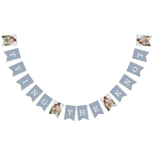 Photo Förlovningsfest Dusty Blue Vimplar