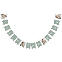 Photo Förlovningsfest Eucalyptus Bunting Flaggor