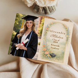 Photo Garden Rose Graduation Celebration Meddelande