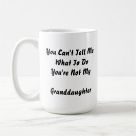 Photo Gift for Grandpa från Granddotter Julafton Kaffemugg