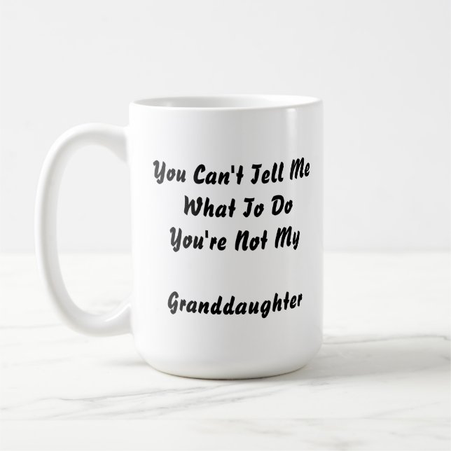 Photo Gift for Grandpa från Granddotter Julafton Kaffemugg (Vänster)