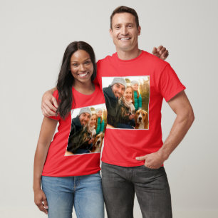 Photo Gift   Foto för modern Personlig-familj T Shirt