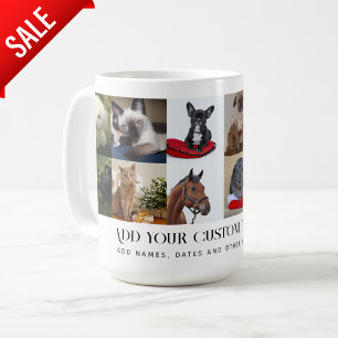 PHOTO GIFTS-MALLATES FAMILY FRIENDS PETS ANPASSNIN KAFFEMUGG