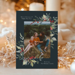 Photo God jul Botanicals Card Julkort