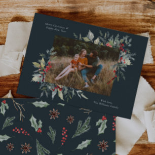 Photo God jul Botanicals Card Julkort
