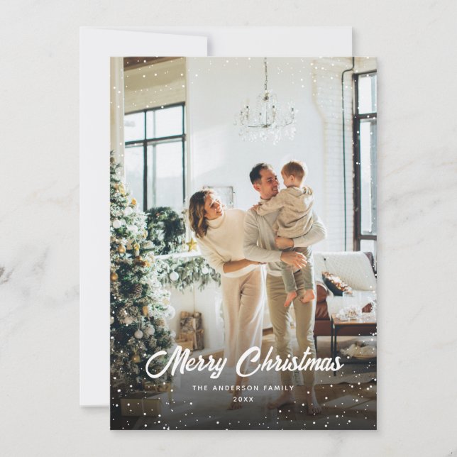 Photo God jul Julkort (Framsida)