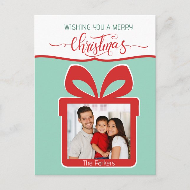 Photo God jul Vykort (Framsida)