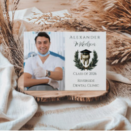 Photo Gold Laurel Tooth Graduation Party Meddelande