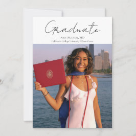 Photo Graduation Announcement & Party Invitation  Inbjudningar