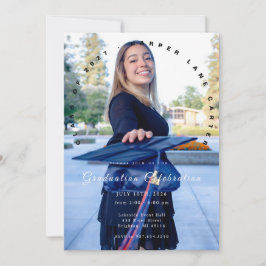Photo Graduation Invitation, Class of 2026 Inbjudningar