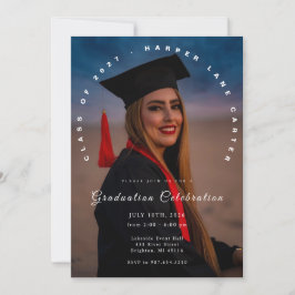 Photo Graduation Invitation, Class of 2026  Inbjudningar