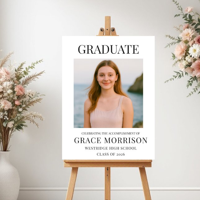 Photo Graduation Modern Graduate  Poster (Skapare uppladdad)