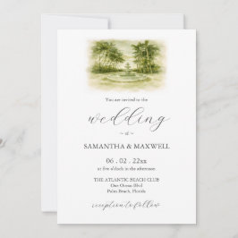 Photo Gran Paraíso Gardens Wedding Invitations Inbjudningar