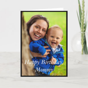 Photo Grattis på födelsedagen Mamma - gratulations Kort
