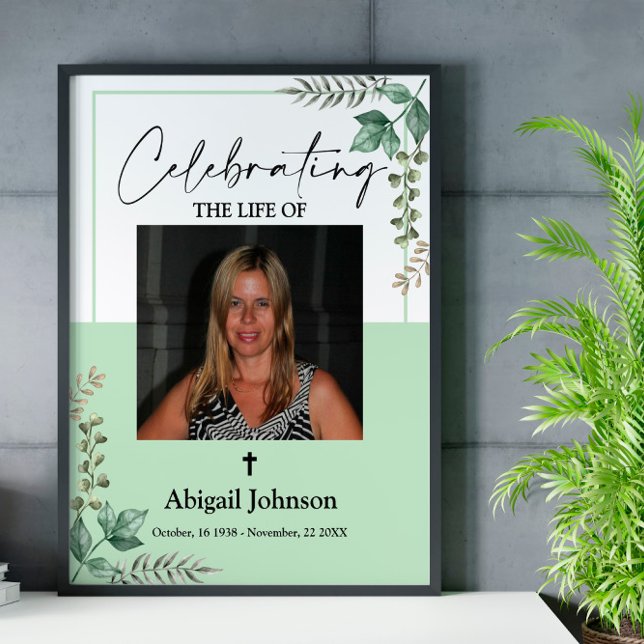 Photo Greenery Firar livets begravda Poster (Skapare uppladdad)