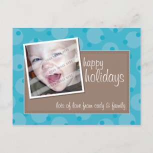 PHOTO GREETING POSTCARD :: cheeky spotted 11 Helg Vykort