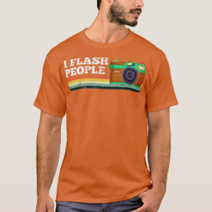 Photo Guy Funny Retro Camera I Flash People Photo T Shirt