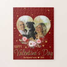 Photo Heart Glitter Heart Valentine Day Red