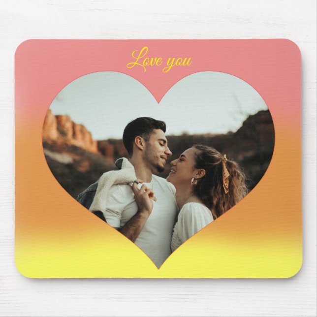 Photo Heart Romantic Sunrise Musmatta (Framsidan)