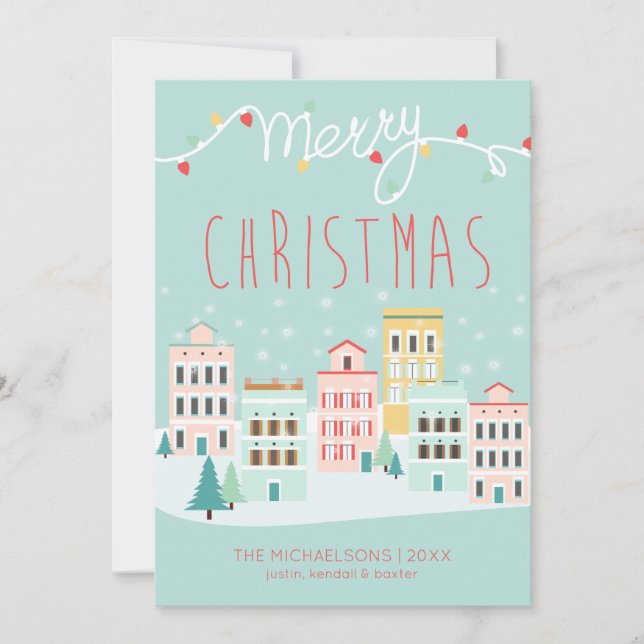 PHOTO-HELGDAG-KORT | Julskåp Julkort (Framsida)