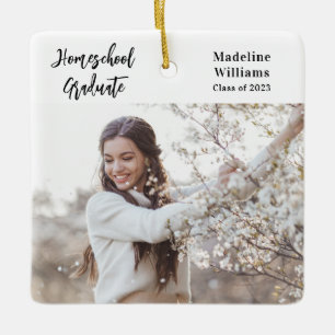 Photo Homeschool Studenten Julgransprydnad Keramik