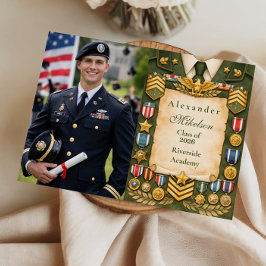 Photo Honor & Valor Graduation Party Meddelande