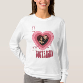 Photo I kärlek min pojkvän T-Shirt