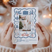 Photo jul Doodle Line Art Helgdag