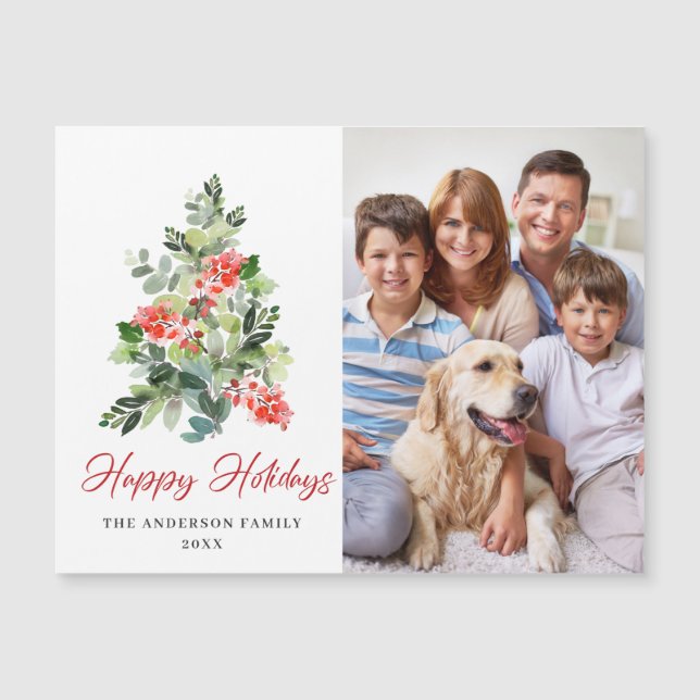 PHOTO-julkort Hälsning Helgdag (Framsida)