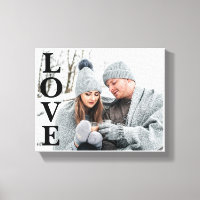 Photo KÄRLEK Typography Keepsaké Home Decor Canvas