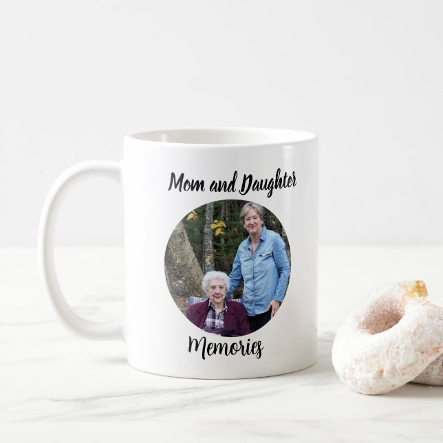 Photo Keepsak Personalize Kaffemugg (Med munk)