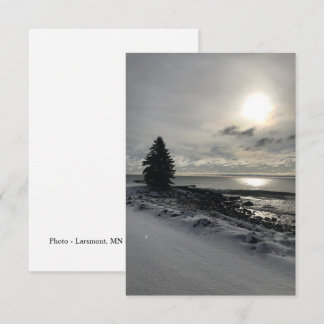 Photo Larsmont Minnesota Sjö Superior Tack Kort