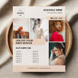 Photo Logotyp Business Marknadsföring Flyer<br><div class="desc">Upptäck vår målande affärsflygare! Med plats för fyra fotografibilder kan du visa dina produkter eller tjänster i stil. Markera dina speciella erbjudanden med fetstilt text för att se till att de är tydliga och glöm inte att inkludera en omfattande lista över dina tjänster. Få redo att imponera på dina kunder...</div>