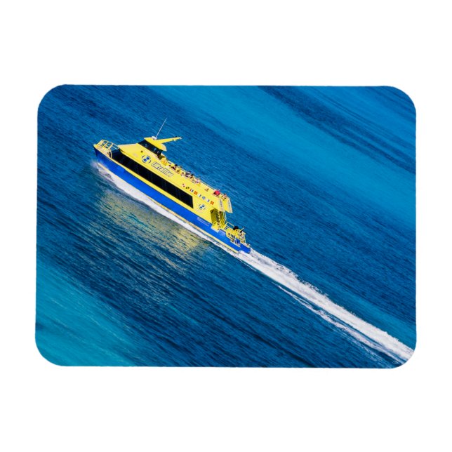 Photo Magnet - Island Ferry - Cancun, Mexiko (Horisontell)