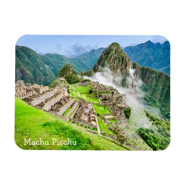 Photo magnet Machu Picchu, Cusco - Peru (Horisontell)