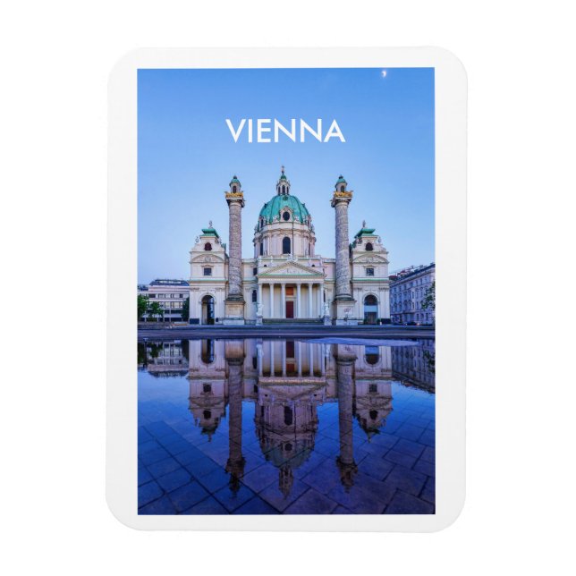 Photo Magnet med Wien (Vertikal)