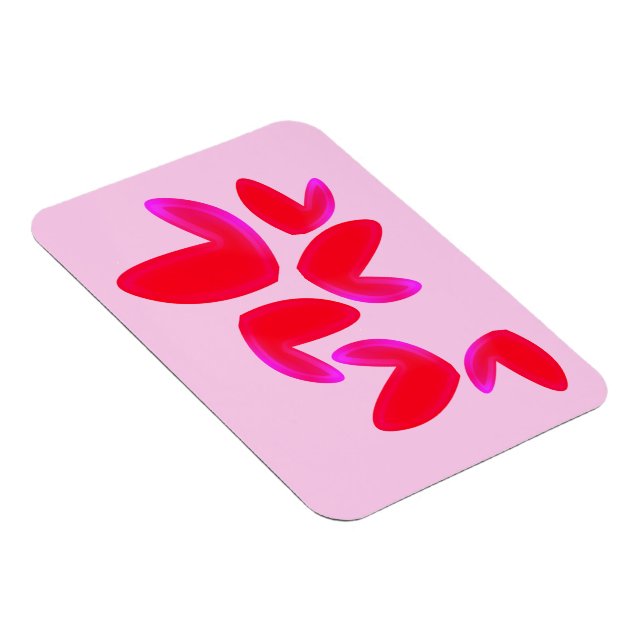 Photo magnet with Hearts (Högersidan)