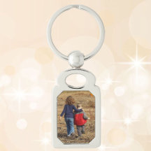 PHOTO-MALL Silver Metall Keychain Grandma Gift